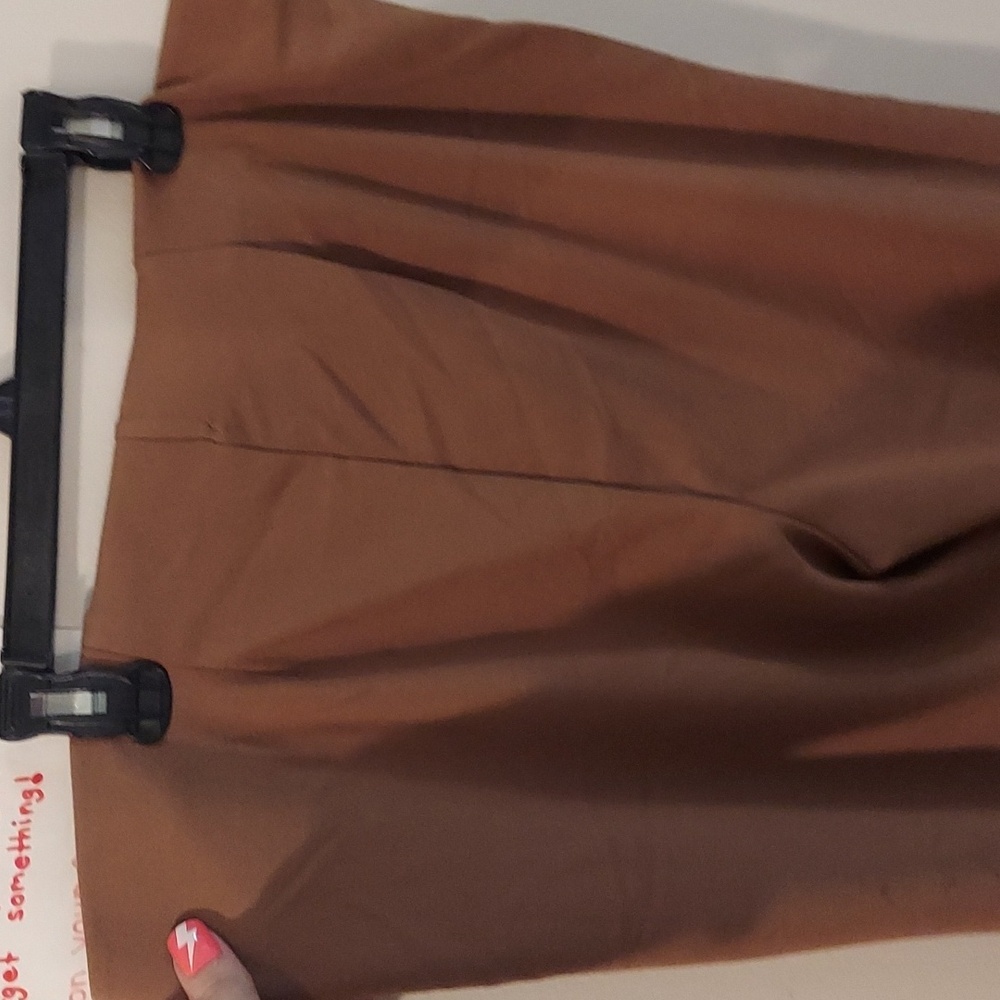 Crosby brand Size M Dark Beige stretchy waist trousers for women. - Picture 6 of 7